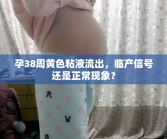孕38周黃色粘液流出，臨產(chǎn)信號還是正?，F(xiàn)象？