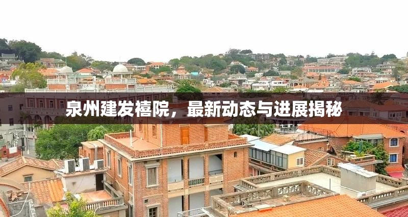 泉州建發(fā)禧院，最新動態(tài)與進展揭秘