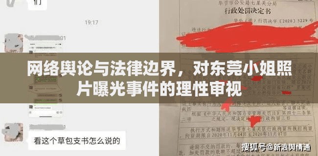 網(wǎng)絡(luò)輿論與法律邊界，對東莞小姐照片曝光事件的理性審視