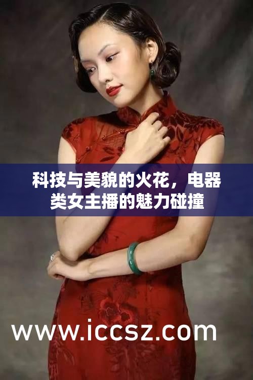 科技與美貌的火花，電器類女主播的魅力碰撞