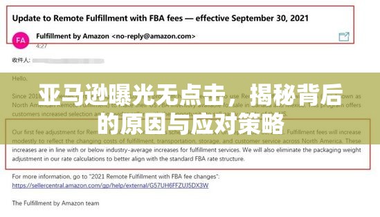 亞馬遜曝光無點擊，揭秘背后的原因與應(yīng)對策略