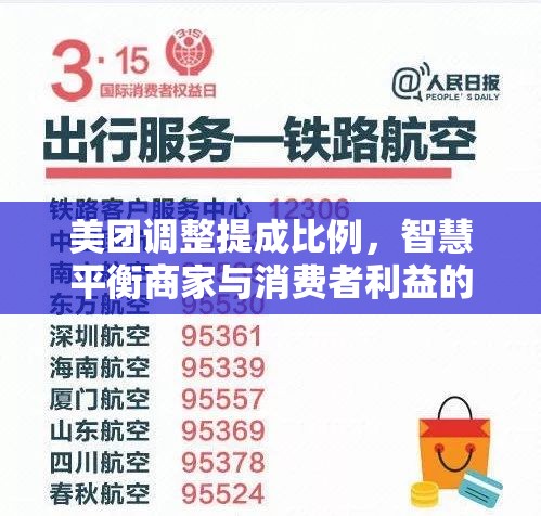 美團(tuán)調(diào)整提成比例，智慧平衡商家與消費者利益的最新舉措