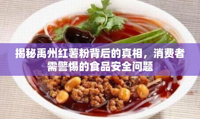 揭秘禹州紅薯粉背后的真相，消費(fèi)者需警惕的食品安全問題