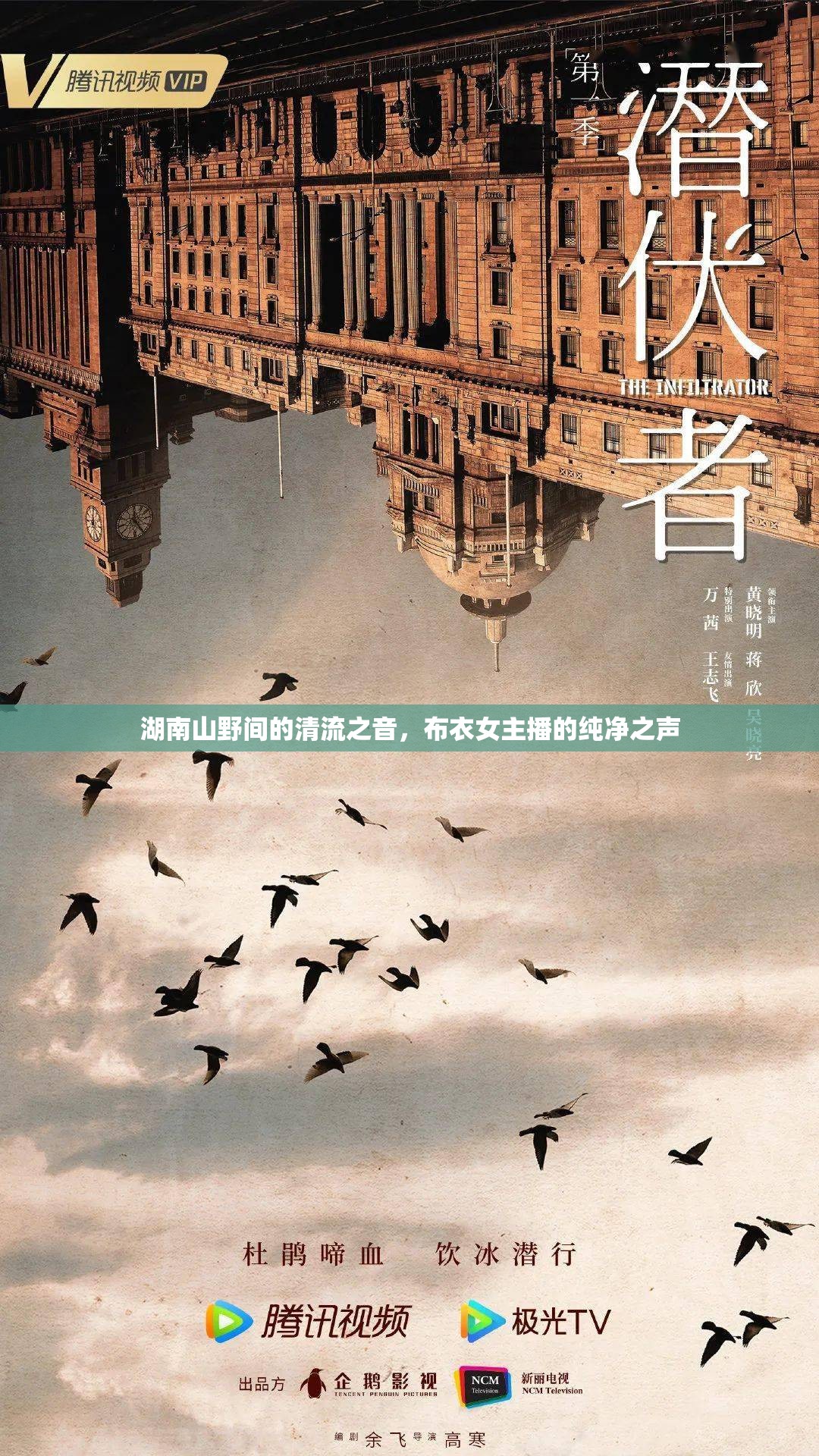 湖南山野間的清流之音，布衣女主播的純凈之聲