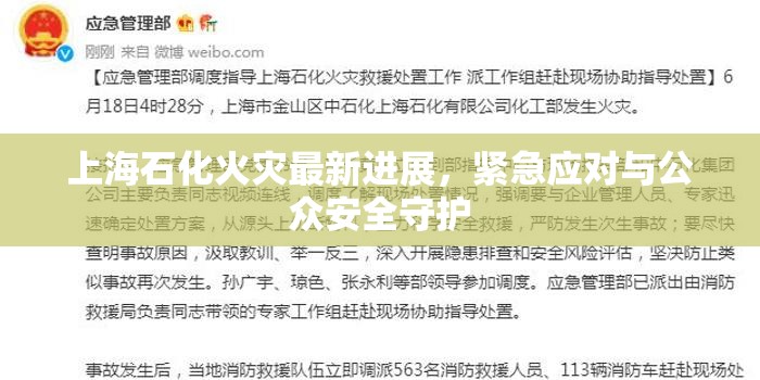 上海石化火災最新進展，緊急應對與公眾安全守護