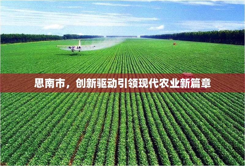 思南市，創(chuàng)新驅(qū)動(dòng)引領(lǐng)現(xiàn)代農(nóng)業(yè)新篇章