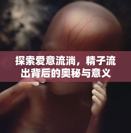 探索愛意流淌，精子流出背后的奧秘與意義