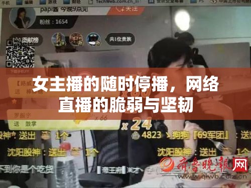 女主播的隨時停播，網(wǎng)絡(luò)直播的脆弱與堅韌