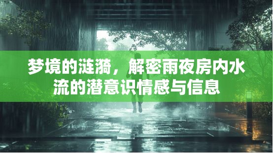 夢(mèng)境的漣漪，解密雨夜房?jī)?nèi)水流的潛意識(shí)情感與信息