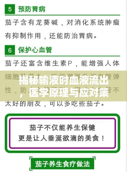 揭秘輸液時血液流出，醫(yī)學(xué)原理與應(yīng)對策略