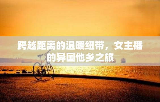 跨越距離的溫暖紐帶，女主播的異國他鄉(xiāng)之旅