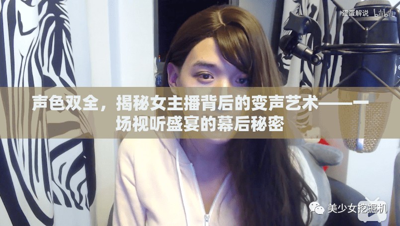 聲色雙全，揭秘女主播背后的變聲藝術(shù)——一場視聽盛宴的幕后秘密