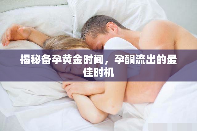 揭秘備孕黃金時間，孕酮流出的最佳時機(jī)