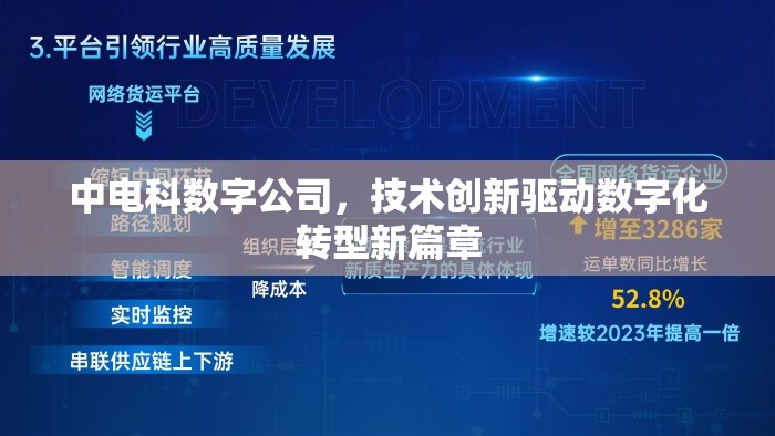 中電科數(shù)字公司，技術(shù)創(chuàng)新驅(qū)動數(shù)字化轉(zhuǎn)型新篇章