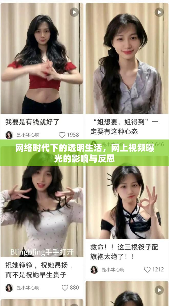 網(wǎng)絡(luò)時代下的透明生活，網(wǎng)上視頻曝光的影響與反思