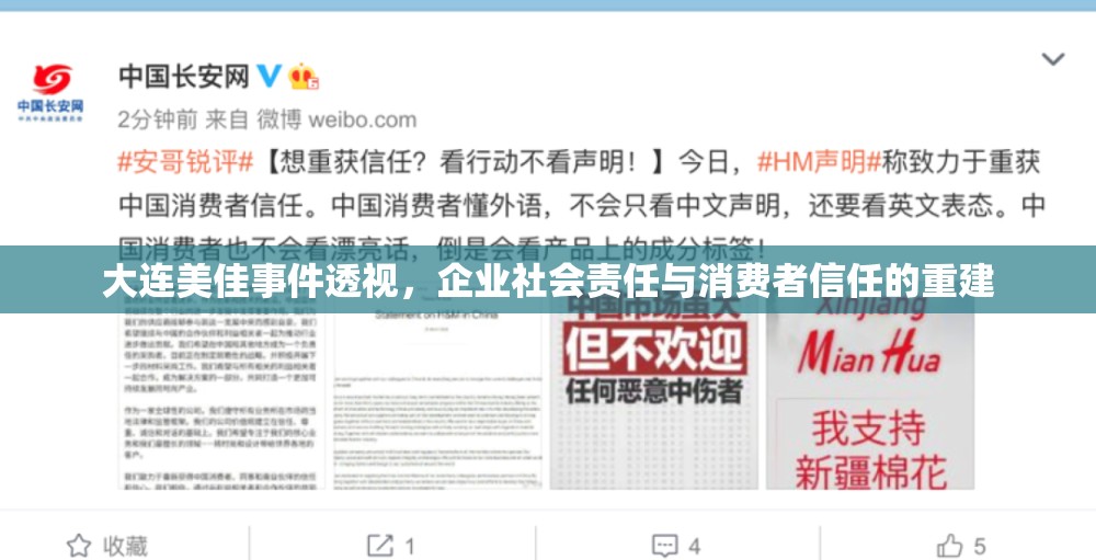 大連美佳事件透視，企業(yè)社會責任與消費者信任的重建