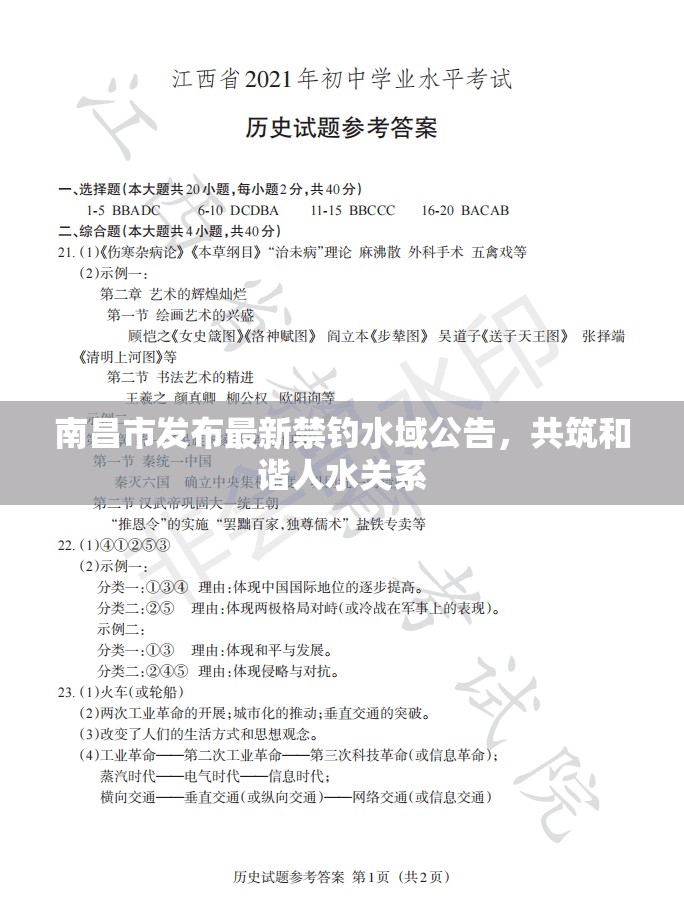 南昌市發(fā)布最新禁釣水域公告，共筑和諧人水關(guān)系
