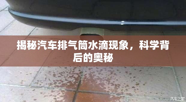 揭秘汽車排氣筒水滴現(xiàn)象，科學(xué)背后的奧秘