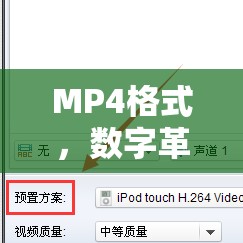 MP4格式，數(shù)字革命的浪潮與未來展望