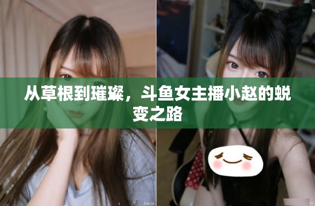從草根到璀璨，斗魚女主播小趙的蛻變之路