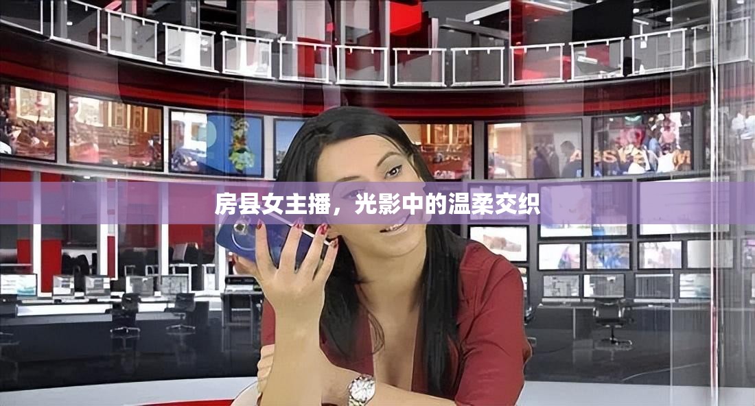 房縣女主播，光影中的溫柔交織
