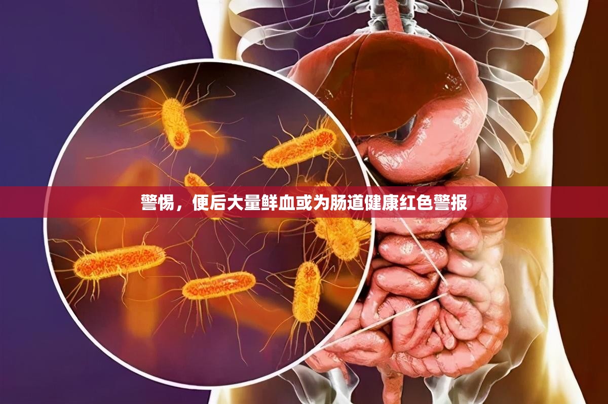 警惕，便后大量鮮血或為腸道健康紅色警報