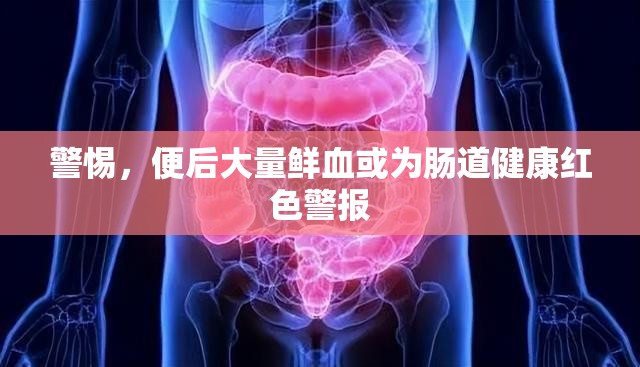 警惕，便后大量鮮血或為腸道健康紅色警報