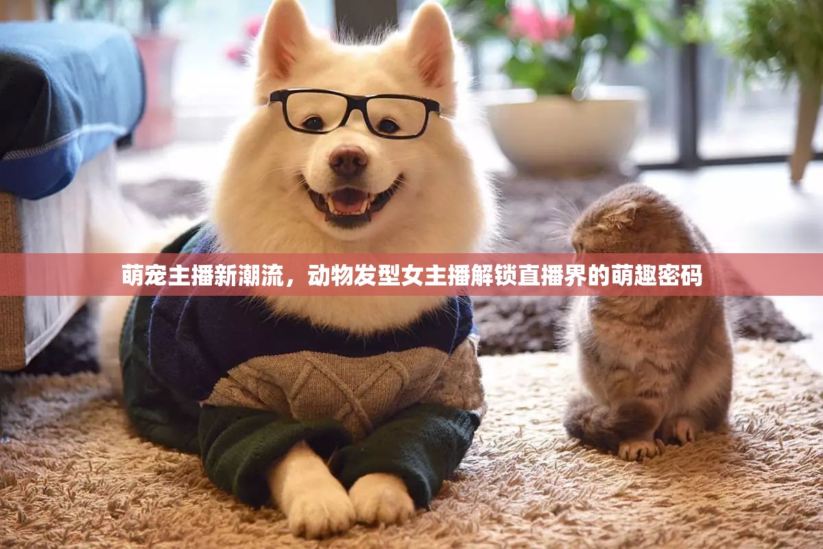 萌寵主播新潮流，動物發(fā)型女主播解鎖直播界的萌趣密碼