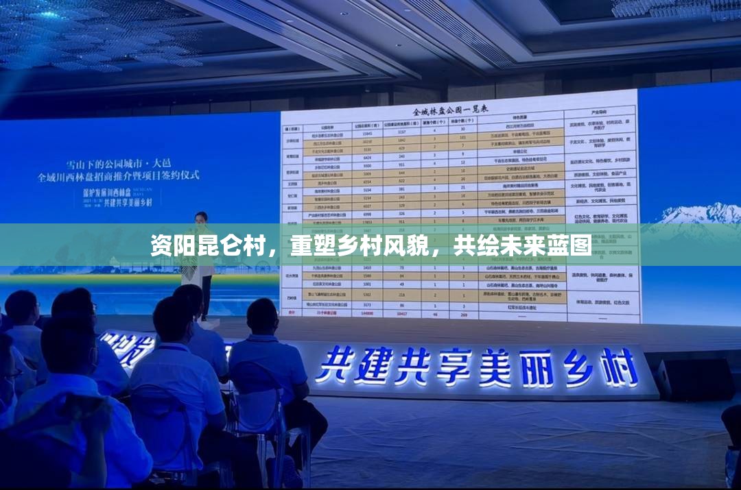 資陽(yáng)昆侖村，重塑鄉(xiāng)村風(fēng)貌，共繪未來藍(lán)圖