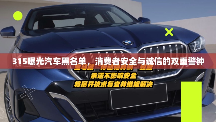 315曝光汽車黑名單，消費(fèi)者安全與誠信的雙重警鐘