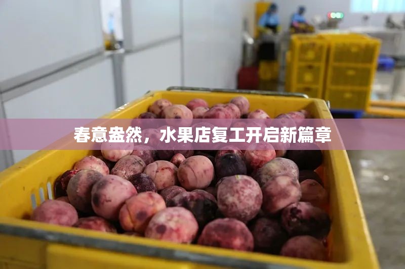春意盎然，水果店復(fù)工開(kāi)啟新篇章