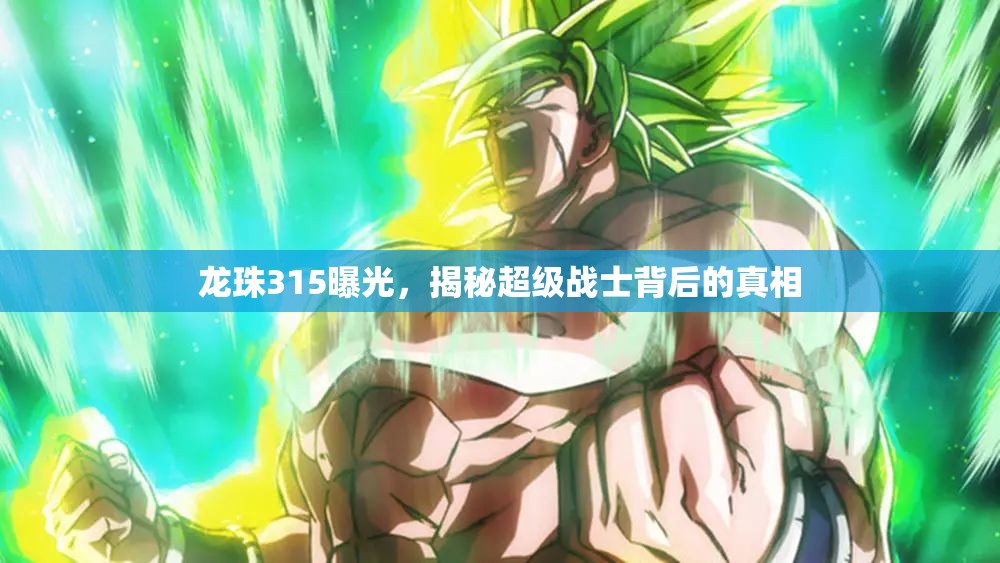 龍珠315曝光，揭秘超級戰(zhàn)士背后的真相