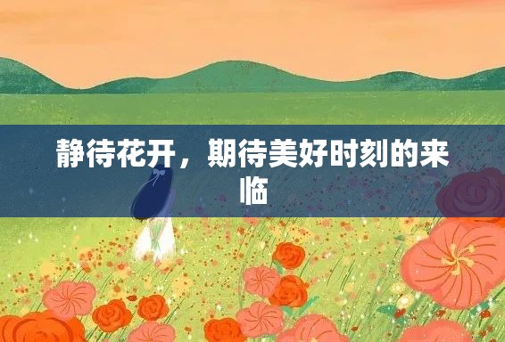 靜待花開(kāi)，期待美好時(shí)刻的來(lái)臨