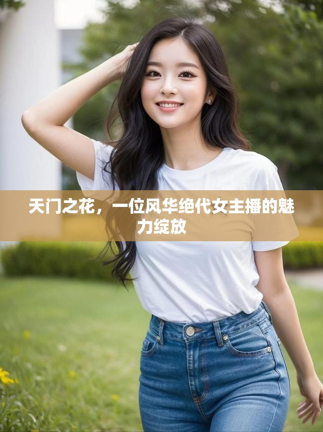 天門之花，一位風華絕代女主播的魅力綻放
