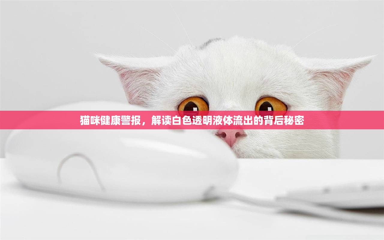 貓咪健康警報(bào)，解讀白色透明液體流出的背后秘密