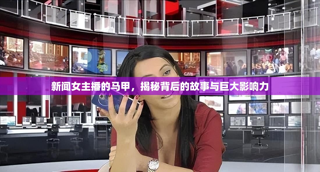 新聞女主播的馬甲，揭秘背后的故事與巨大影響力