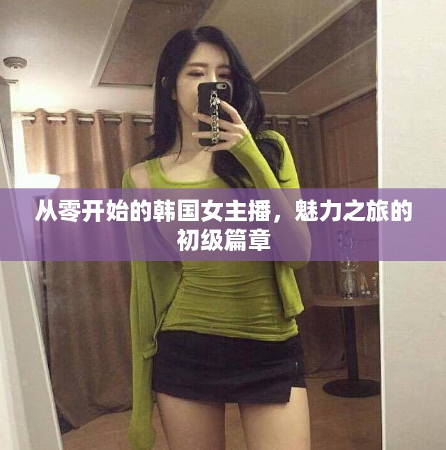 從零開始的韓國女主播，魅力之旅的初級篇章