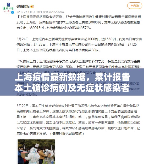 上海疫情最新數(shù)據(jù)，累計(jì)報(bào)告本土確診病例及無癥狀感染者數(shù)量