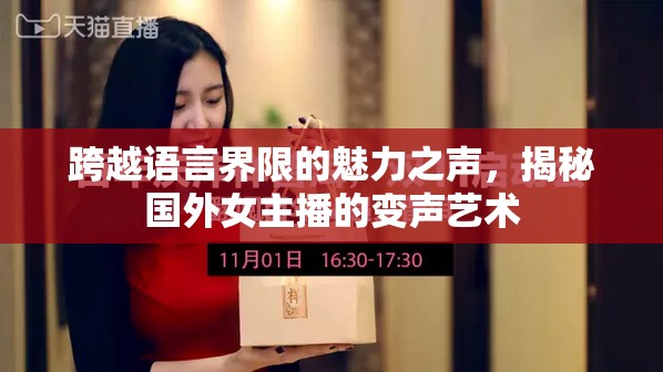 跨越語(yǔ)言界限的魅力之聲，揭秘國(guó)外女主播的變聲藝術(shù)