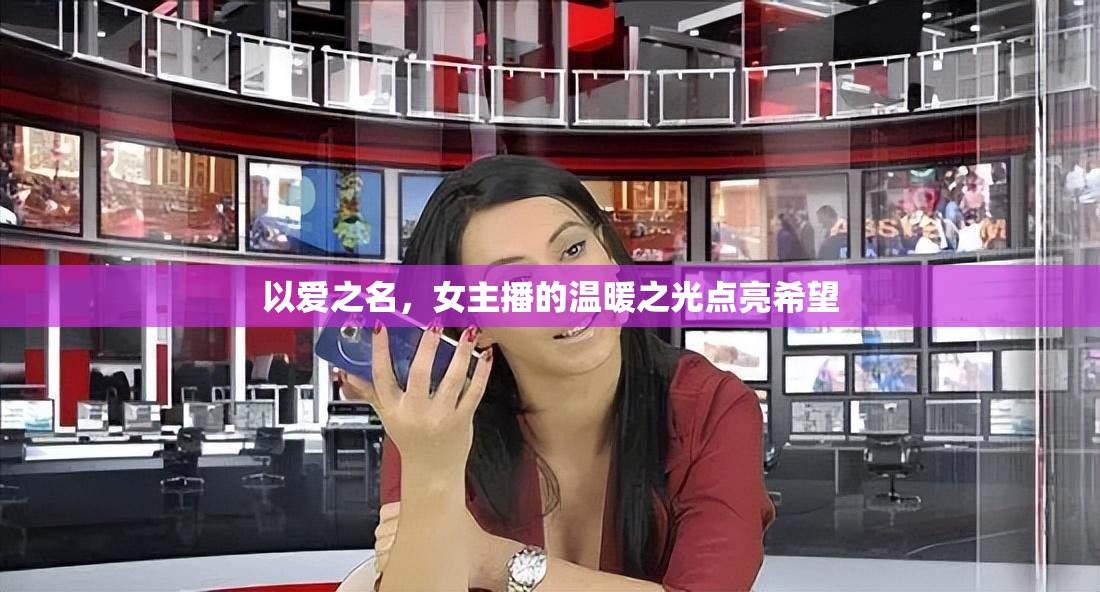 以愛之名，女主播的溫暖之光點亮希望