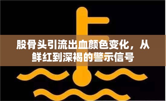 股骨頭引流出血顏色變化，從鮮紅到深褐的警示信號(hào)