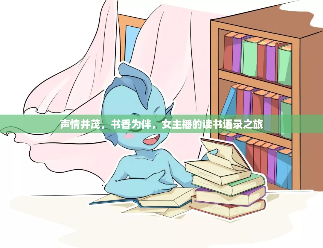 聲情并茂，書香為伴，女主播的讀書語錄之旅