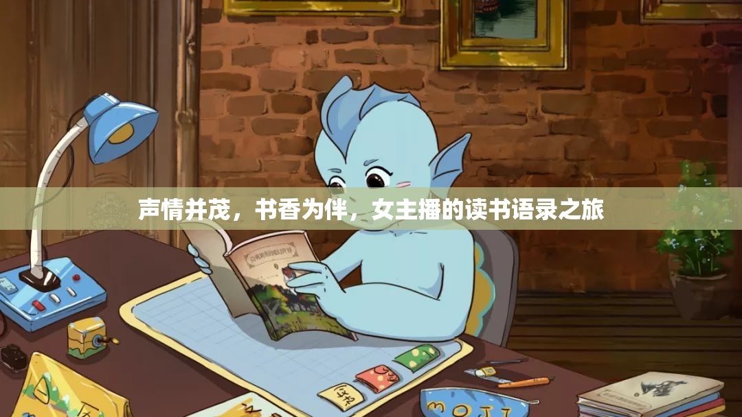 聲情并茂，書香為伴，女主播的讀書語錄之旅