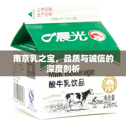 南京乳之寶，品質(zhì)與誠(chéng)信的深度剖析