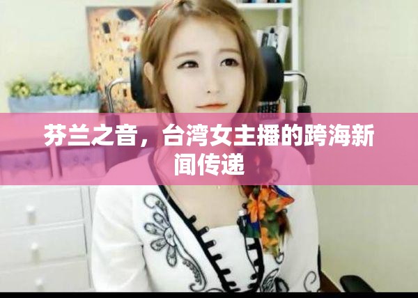 芬蘭之音，臺灣女主播的跨海新聞傳遞