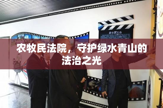 農(nóng)牧民法院，守護綠水青山的法治之光