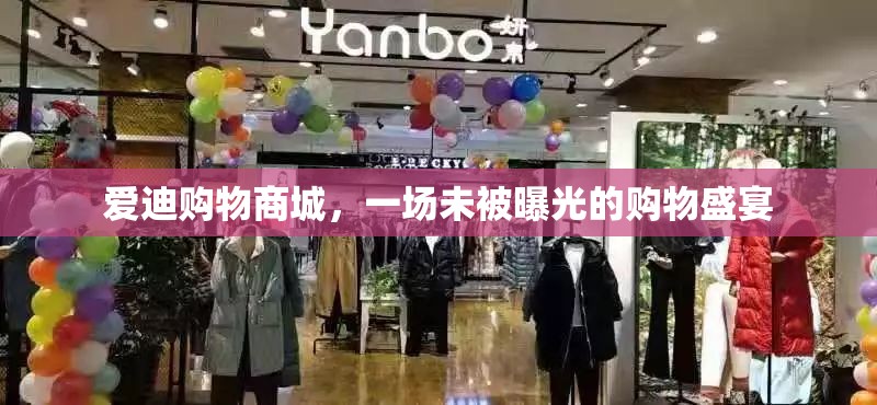愛迪購物商城，一場未被曝光的購物盛宴