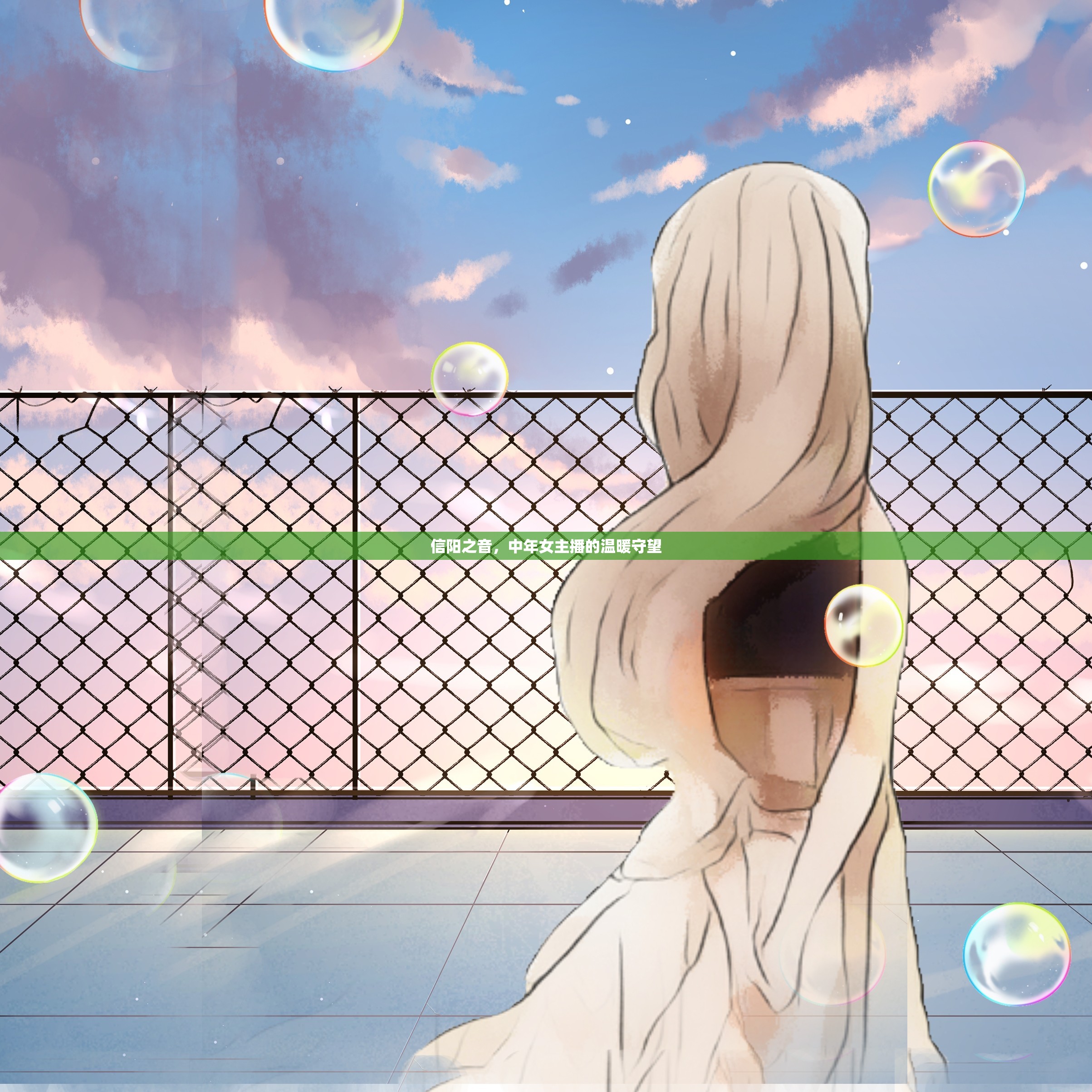 信陽之音，中年女主播的溫暖守望