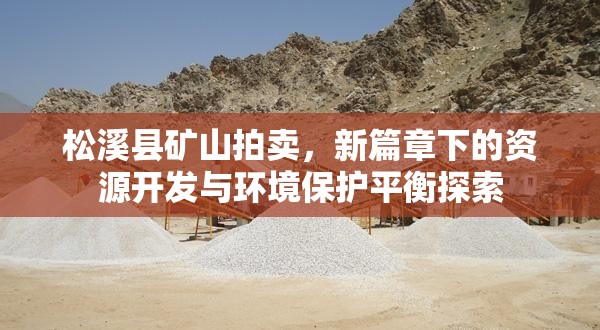 松溪縣礦山拍賣，新篇章下的資源開(kāi)發(fā)與環(huán)境保護(hù)平衡探索