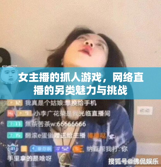 女主播的抓人游戲，網(wǎng)絡(luò)直播的另類魅力與挑戰(zhàn)